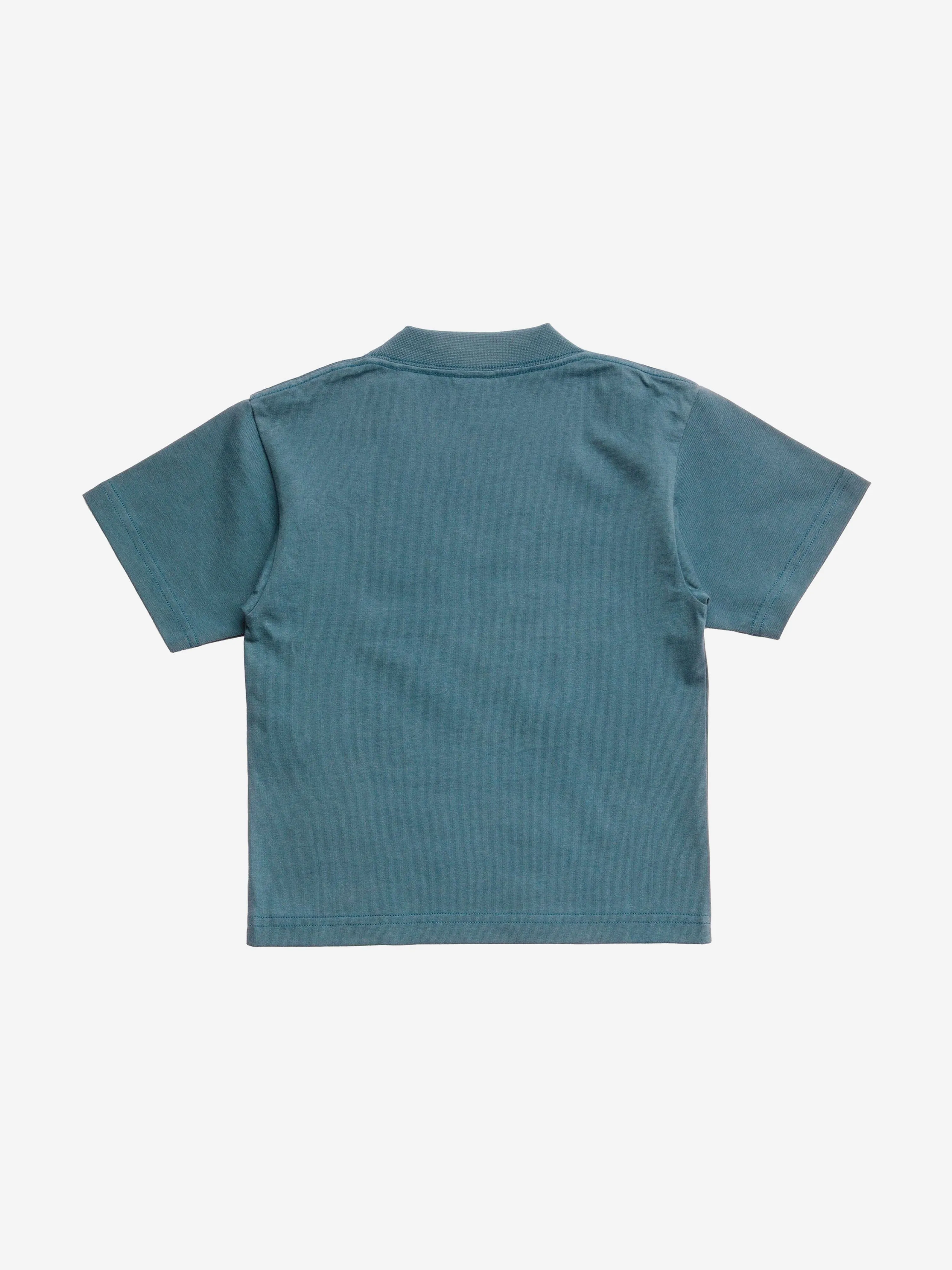Balenciaga Kids Logo T-Shirt in Teal
