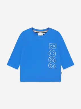 BOSS Baby Boys Long Sleeve T-Shirt in Blue