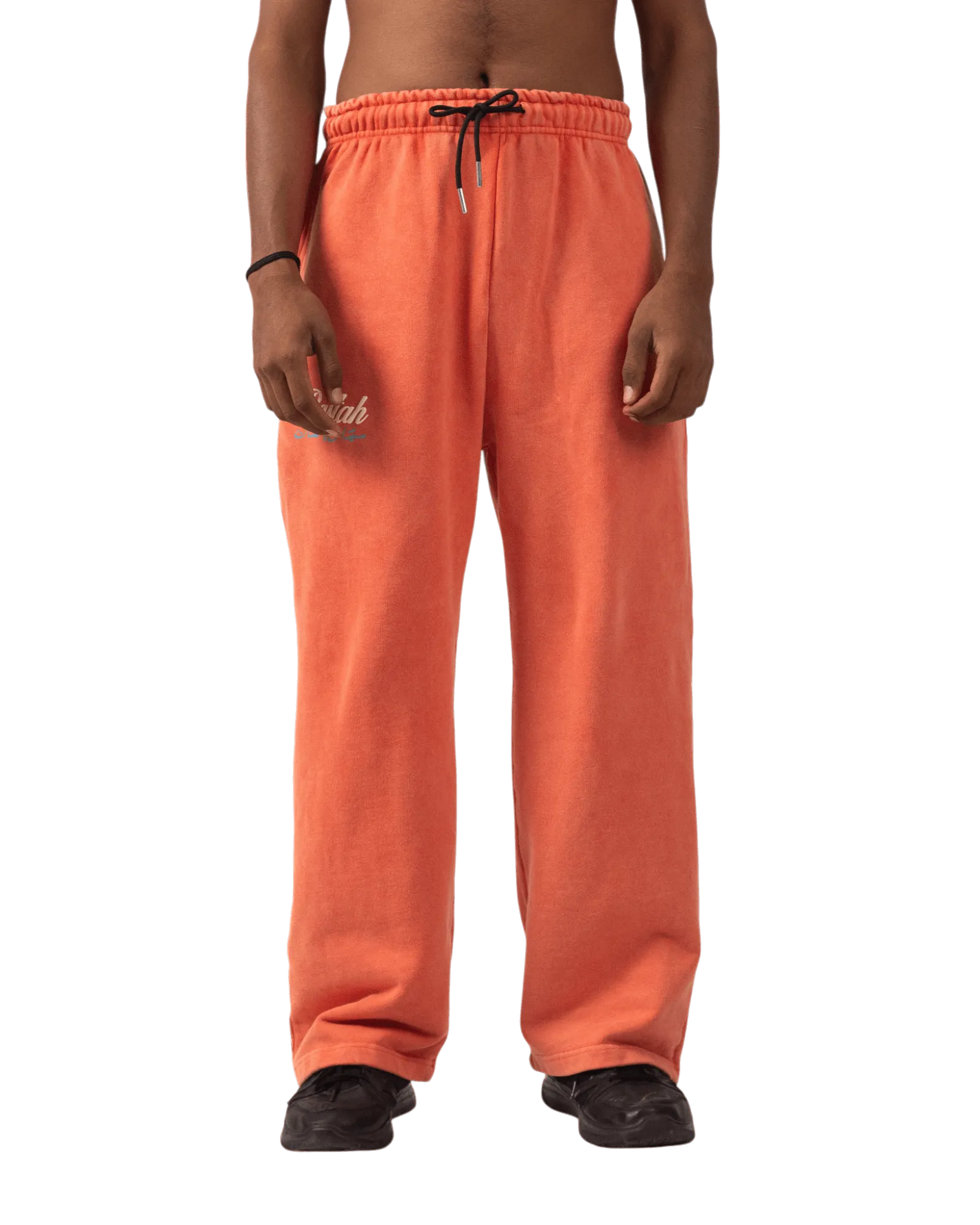 BURNT ORANGE MADE IN PAK SWEATPANTS (V4)