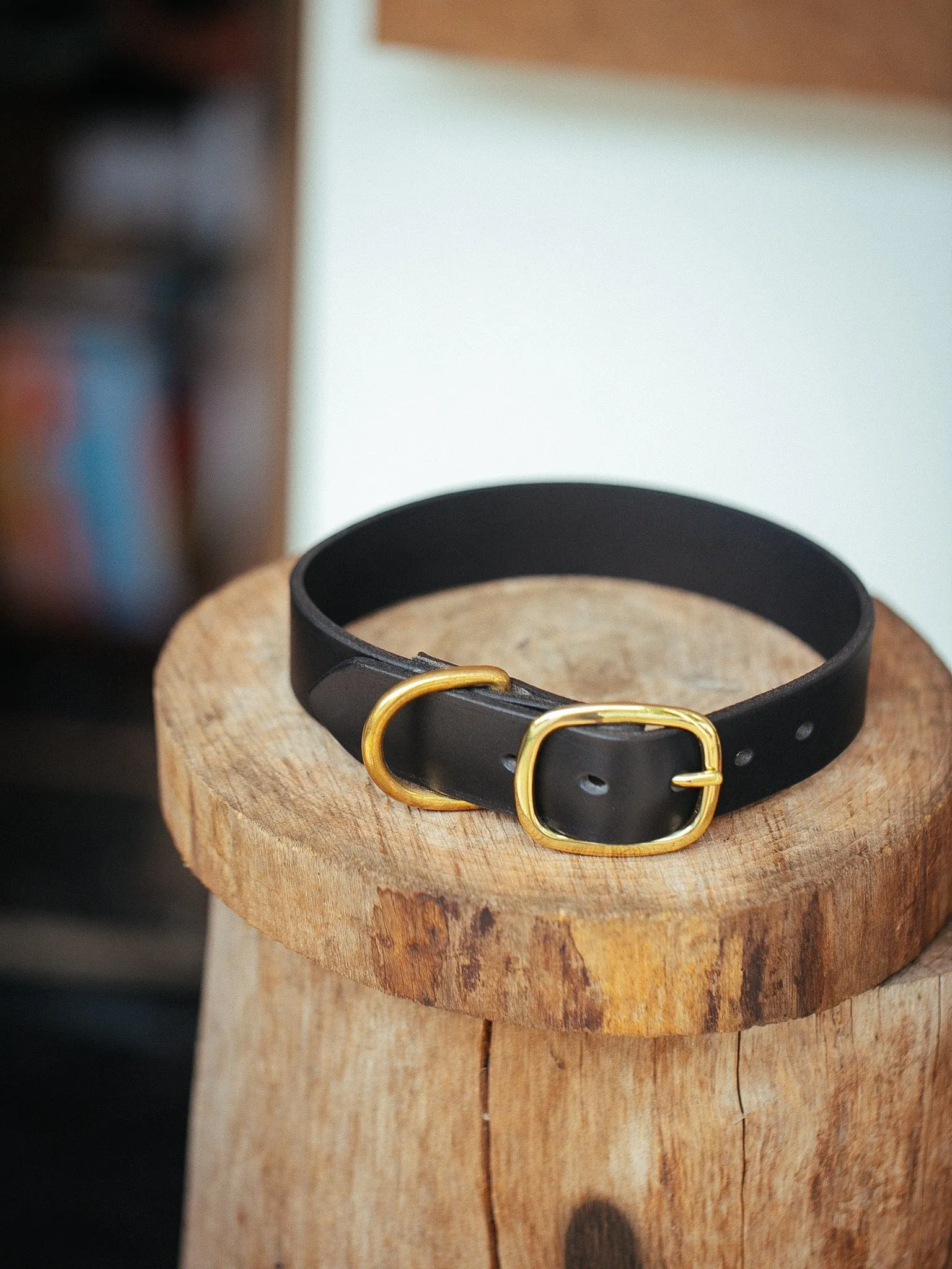 Classic Dog Collar - 32mm - Black