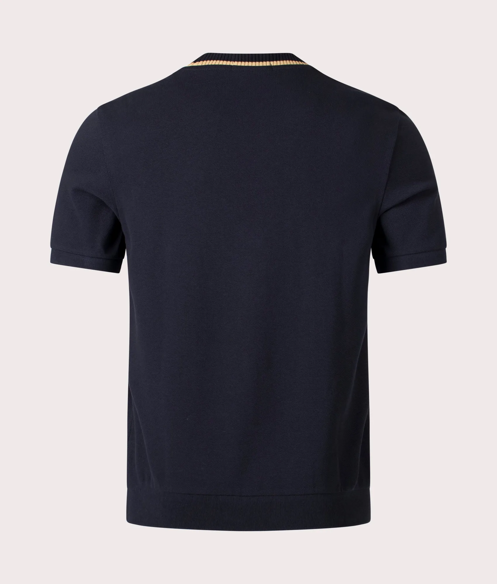 Crew Neck Pique T-Shirt