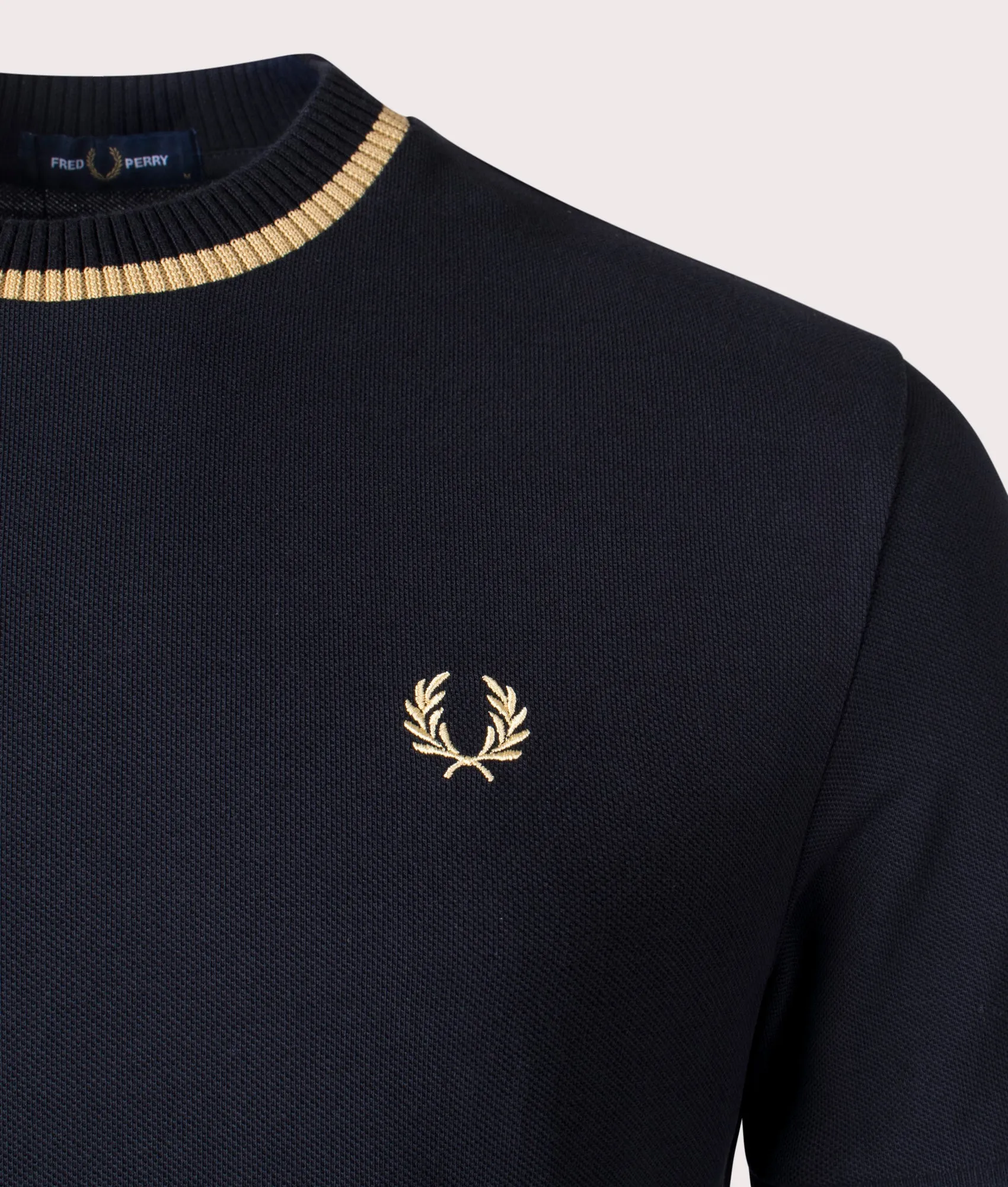 Crew Neck Pique T-Shirt