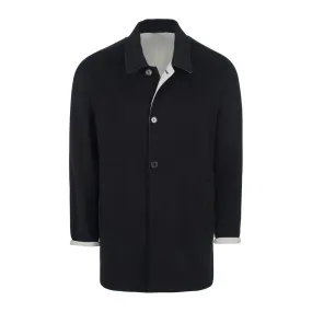Long Double Sided Cashmere Unlined Overcoat