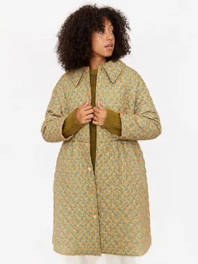 Neul Wallpaper Wadding Coat - Spicy Mustard