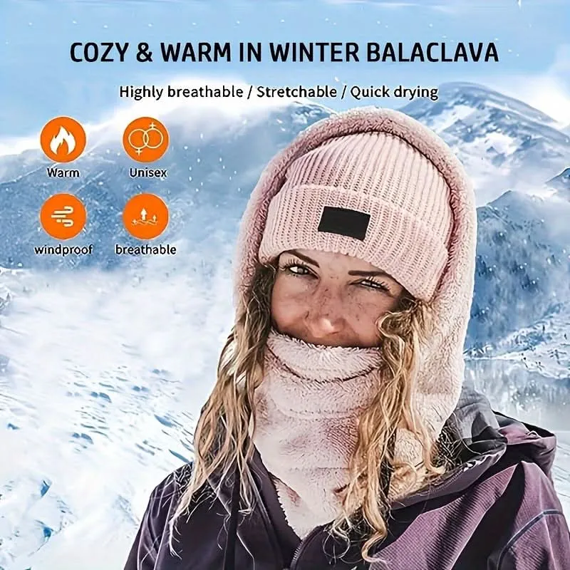 Women's Winter Balaclava Ski Face Mask